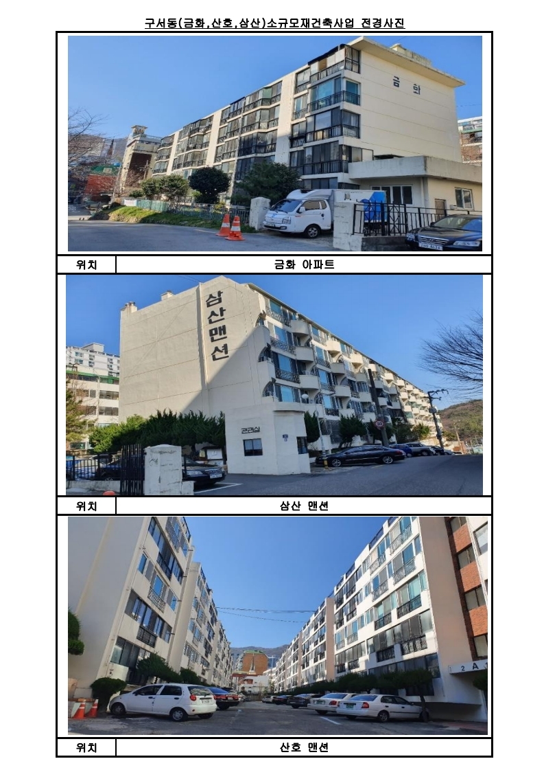 楸树洞(含金华、山虎、三山)小规模重建项目