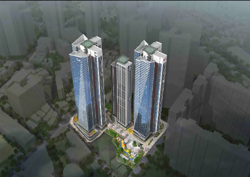 暂定)海云台Vista东源 第二次鸟瞰图