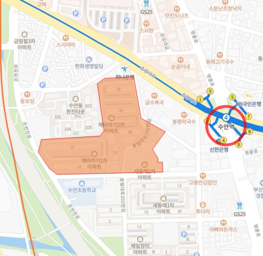 东莱向日葵公寓重建,水安Jai The Stream / 水安1区域