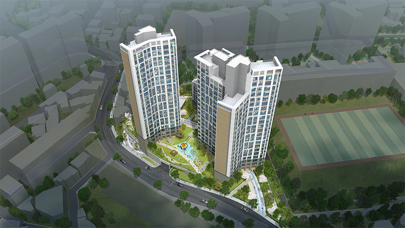 府谷洞协进太阳公寓重建