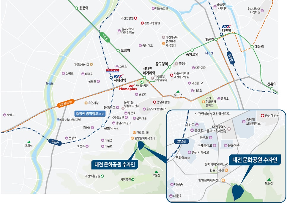 大田文化公园水珍位置,地理位置