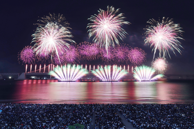 釜山花火祭り