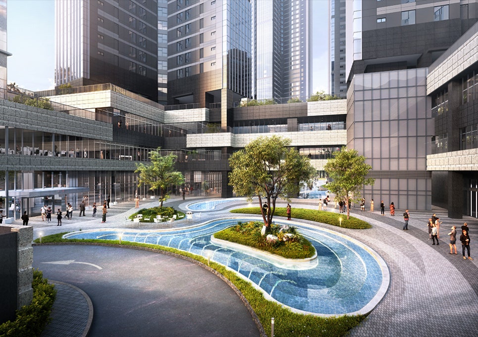 Leel Riverpark Centum Landscaping