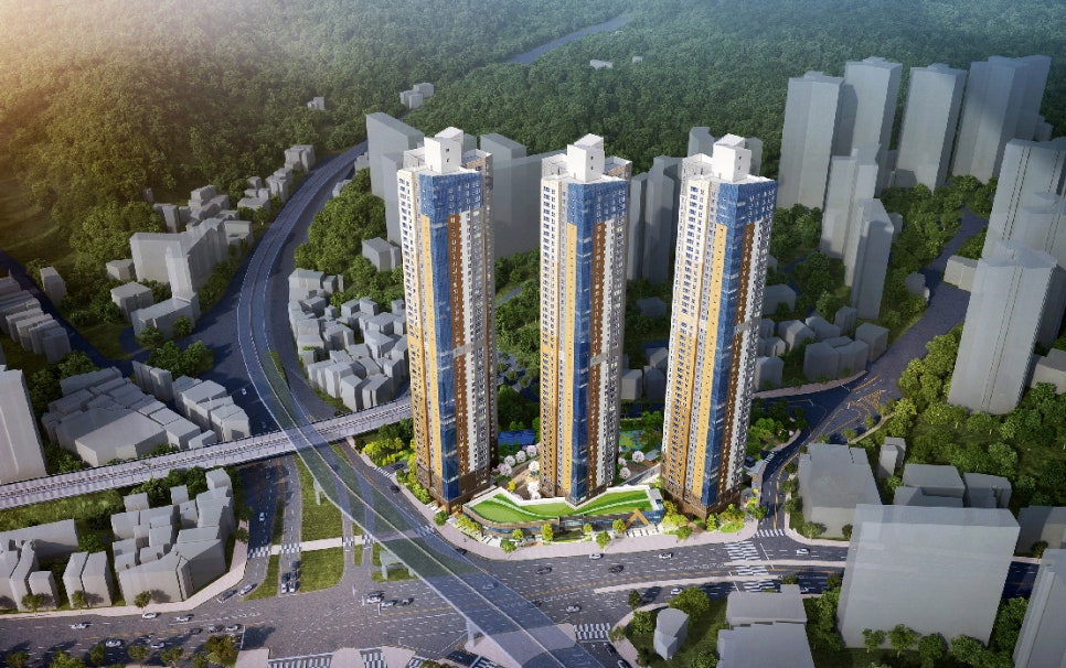 Centum Samhan Golden View / 优冬第2区域重建项目