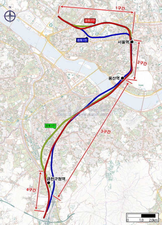 Dự án xây dựng đường sắt cao tốc Seoseok-Gwangmyeong