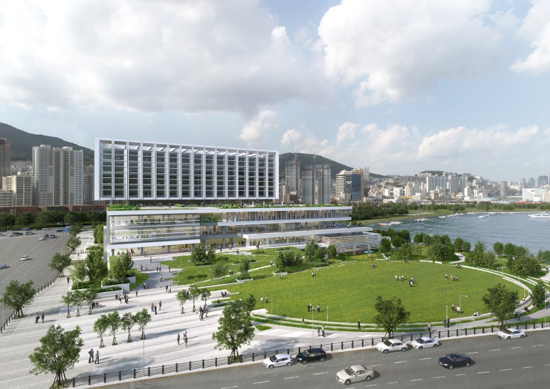 Busan Government Complex design - HaeRim