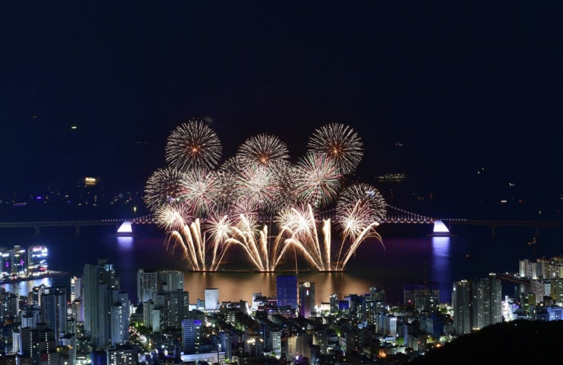 釜山花火祭り