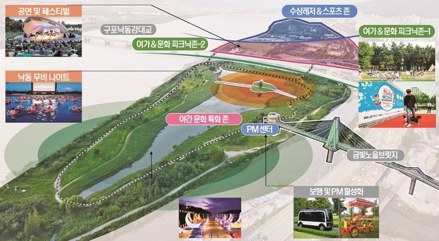 부산 낙동 선셋 화명에코파크