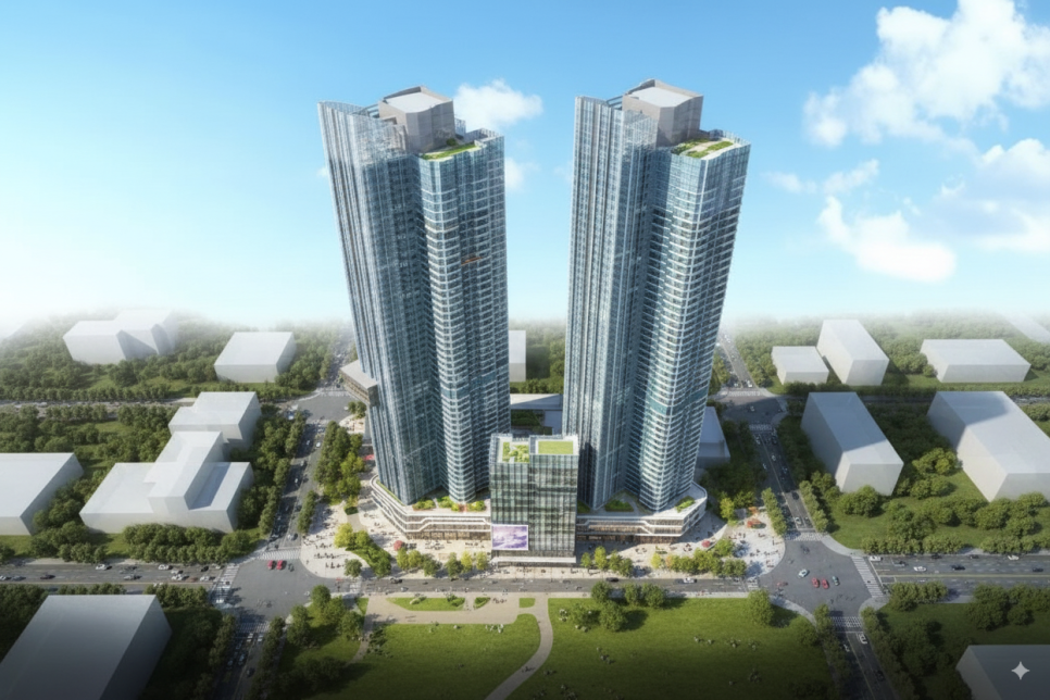 连山洞阿拉伯之夜地块综合楼新建