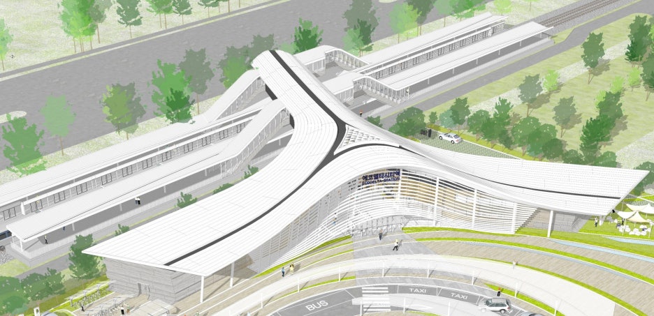 生态三角洲城市站新设设计征集获奖作品 - HK建筑事务所