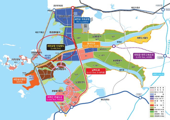 Saemangeum Port Rail Construction Project