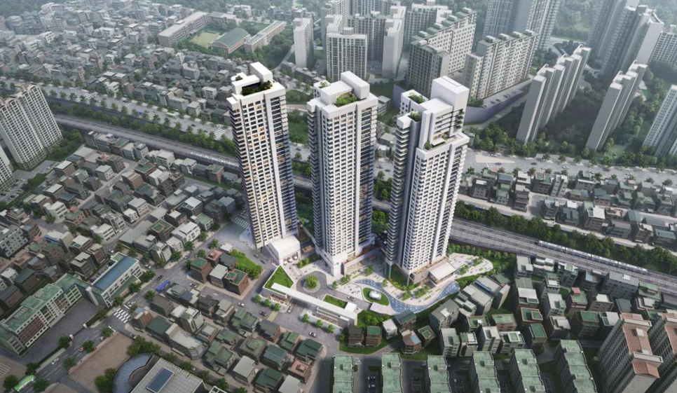 德浦洞韩日水泥基地住宅建筑项目