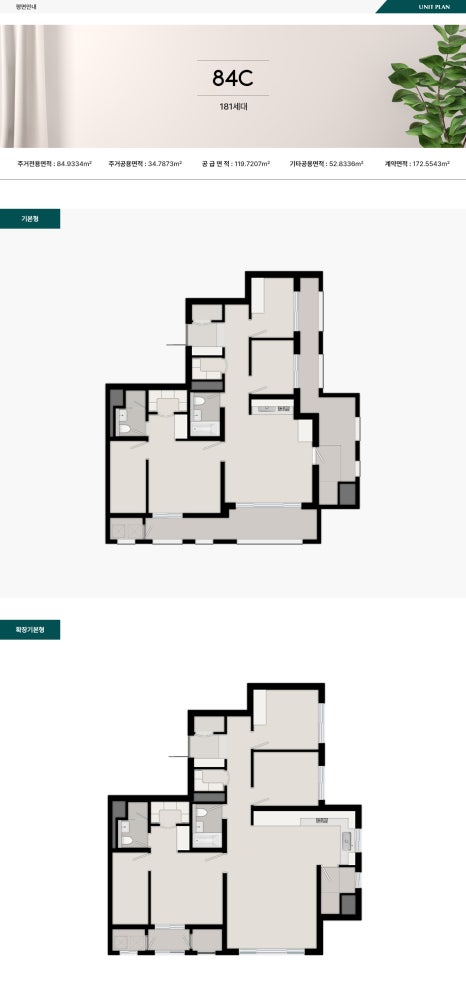 生态三角洲城市普鲁吉欧Trepak 84类型平面图