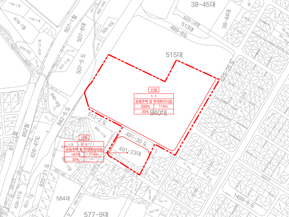 Hyundai Apartment Reconstruction in Geoje-dong / Geoje 4th District Reconstruction Project