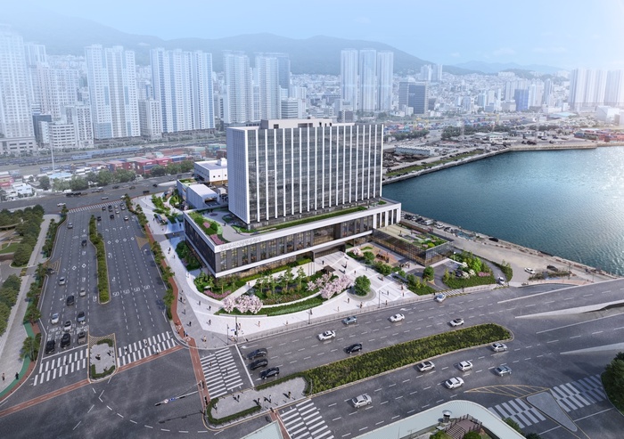 Busan Government Complex perspective