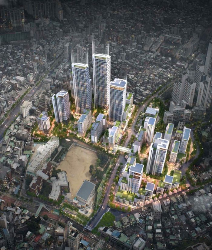 서울 영등포구 신길2구역 도심복합사업 조감도