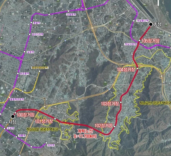 宋坡汉南线首尔3号线延长基本计划批准