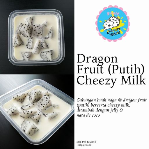 Dragon Fruit (White) Cheezy Milk