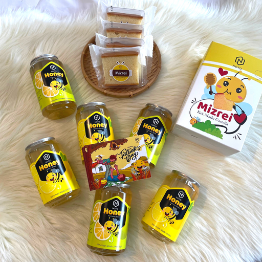 Fathers Day Combo Set 2022 / Honey gift Set (Honey Drinks + Honey Cake)