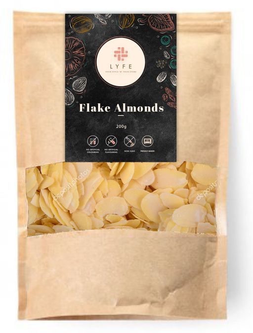 Flake Almonds (200g)
