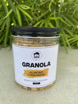 POPPU Almond Cinnamon Granola 180g