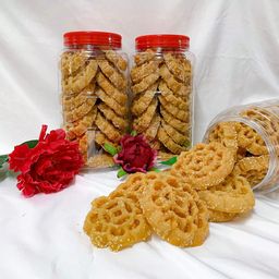 Traditional Beehive Biscuits 蜂窝饼 - 纯椰浆 (芝麻)