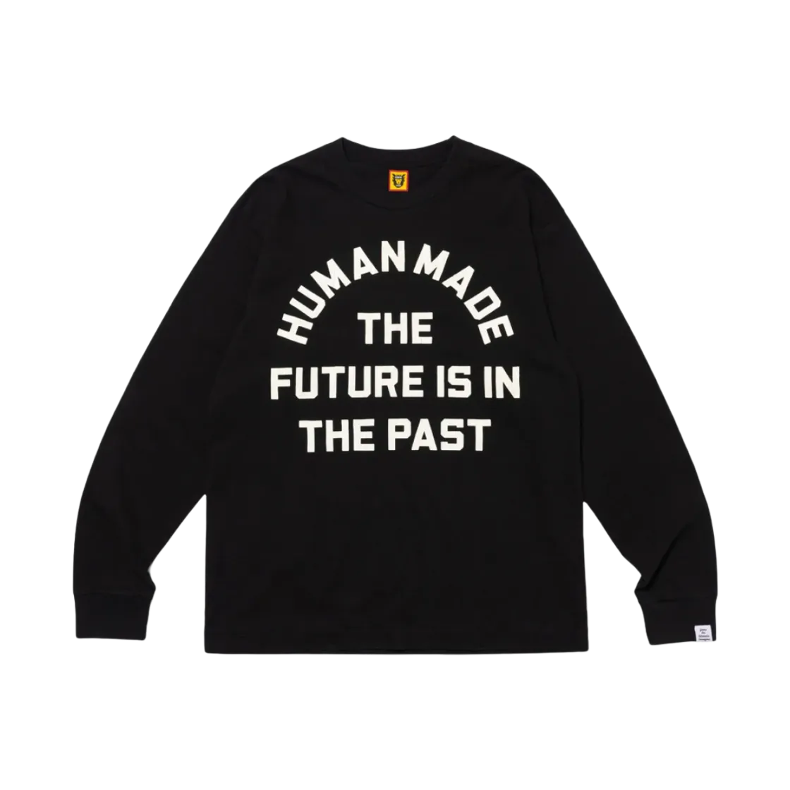 휴먼 메이드 그래픽 롱슬리브 티셔츠 블랙