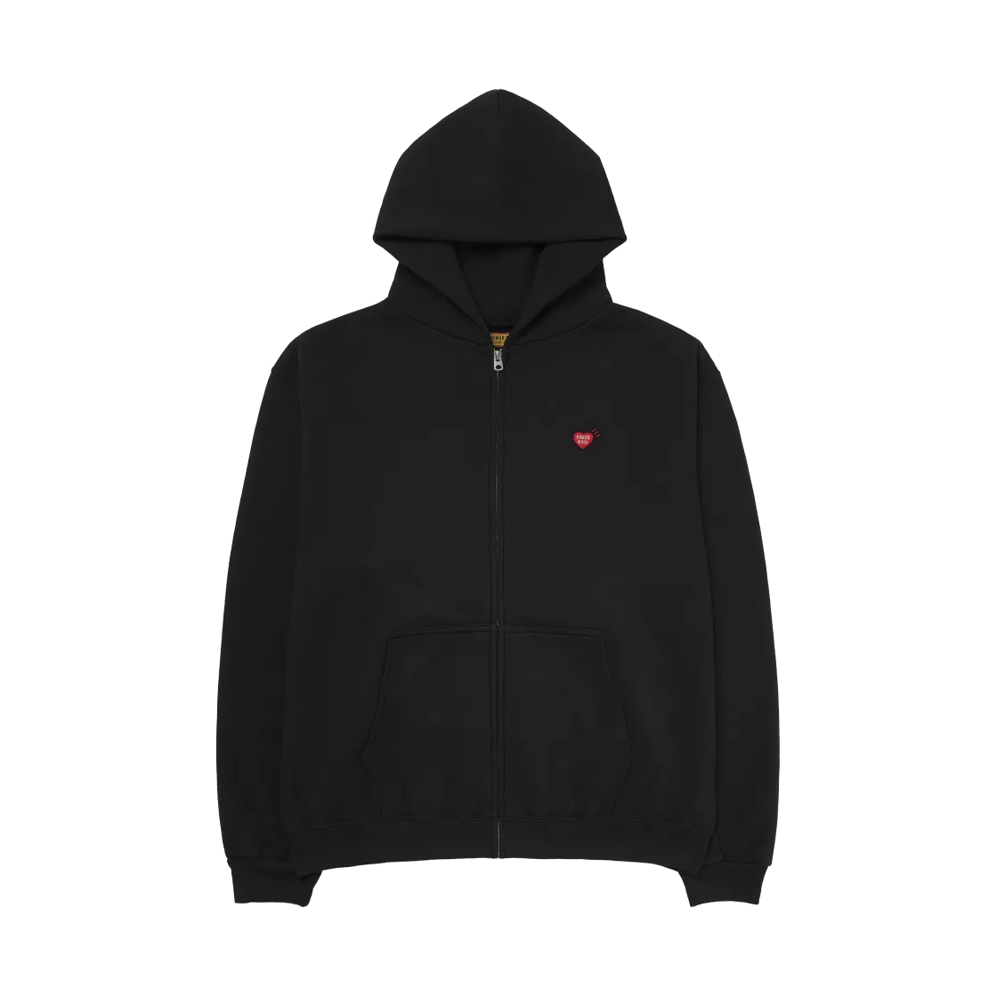 휴먼 메이드 클래식 집업 스웨트 후드 블랙