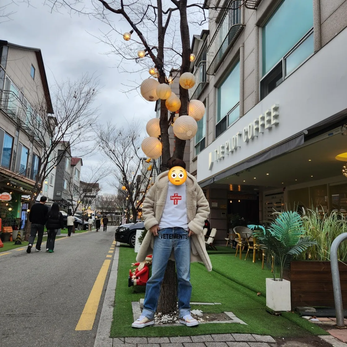 슈프림 크로스 박스로고 티셔츠 화이트 - 20FW thumbnail 2