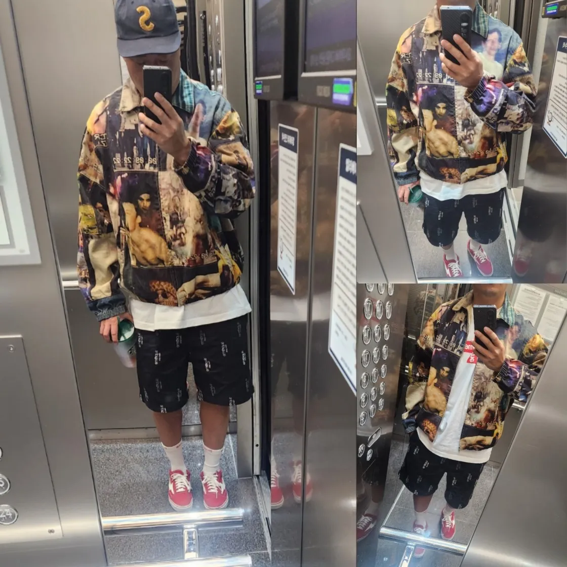 슈프림 크로스 박스로고 티셔츠 화이트 - 20FW thumbnail 4