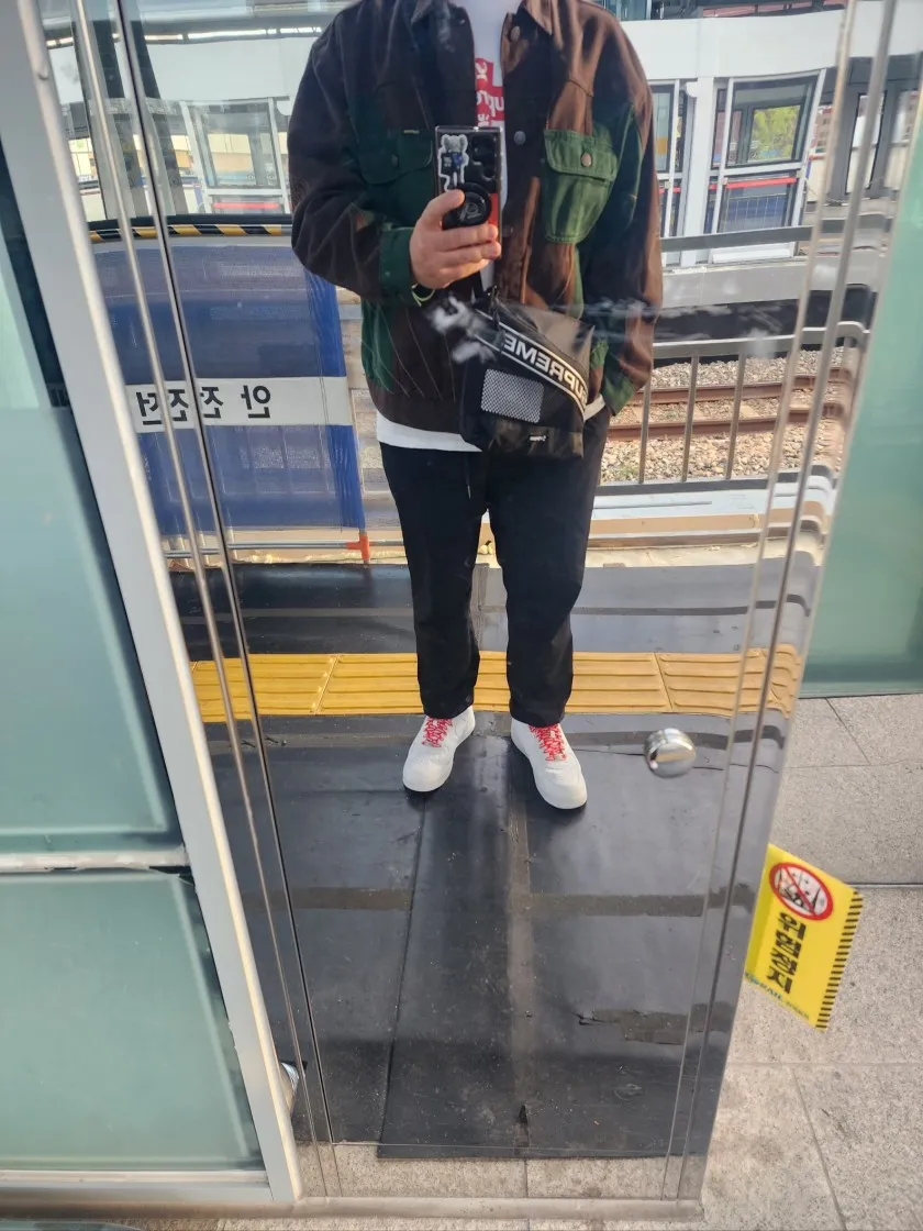 슈프림 크로스 박스로고 티셔츠 화이트 - 20FW thumbnail 5