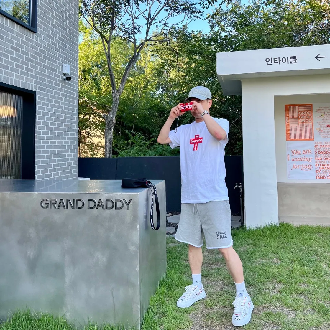 슈프림 크로스 박스로고 티셔츠 화이트 - 20FW thumbnail 8