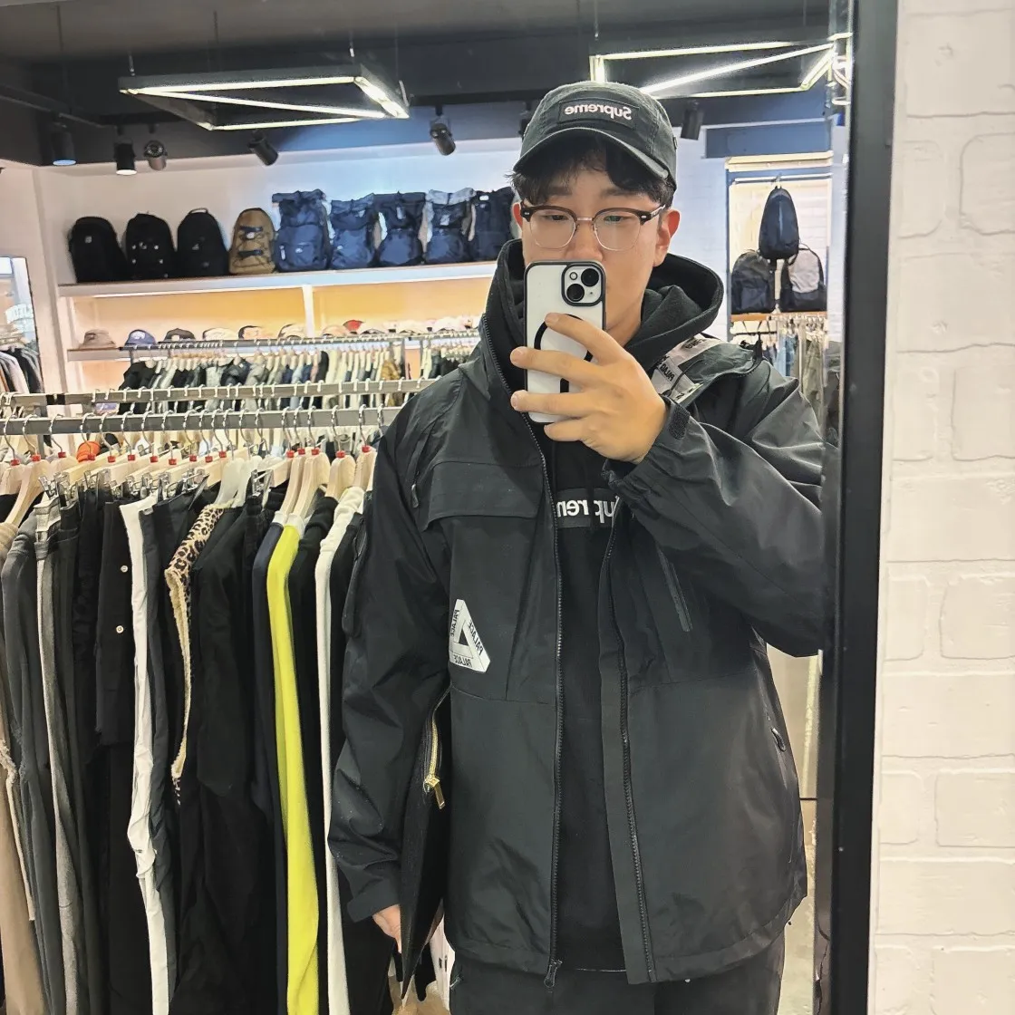 슈프림 x 버버리 박스로고 티셔츠 화이트 - 22SS thumbnail 2