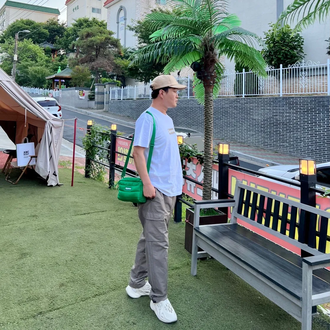 슈프림 x 버버리 박스로고 티셔츠 화이트 - 22SS thumbnail 5