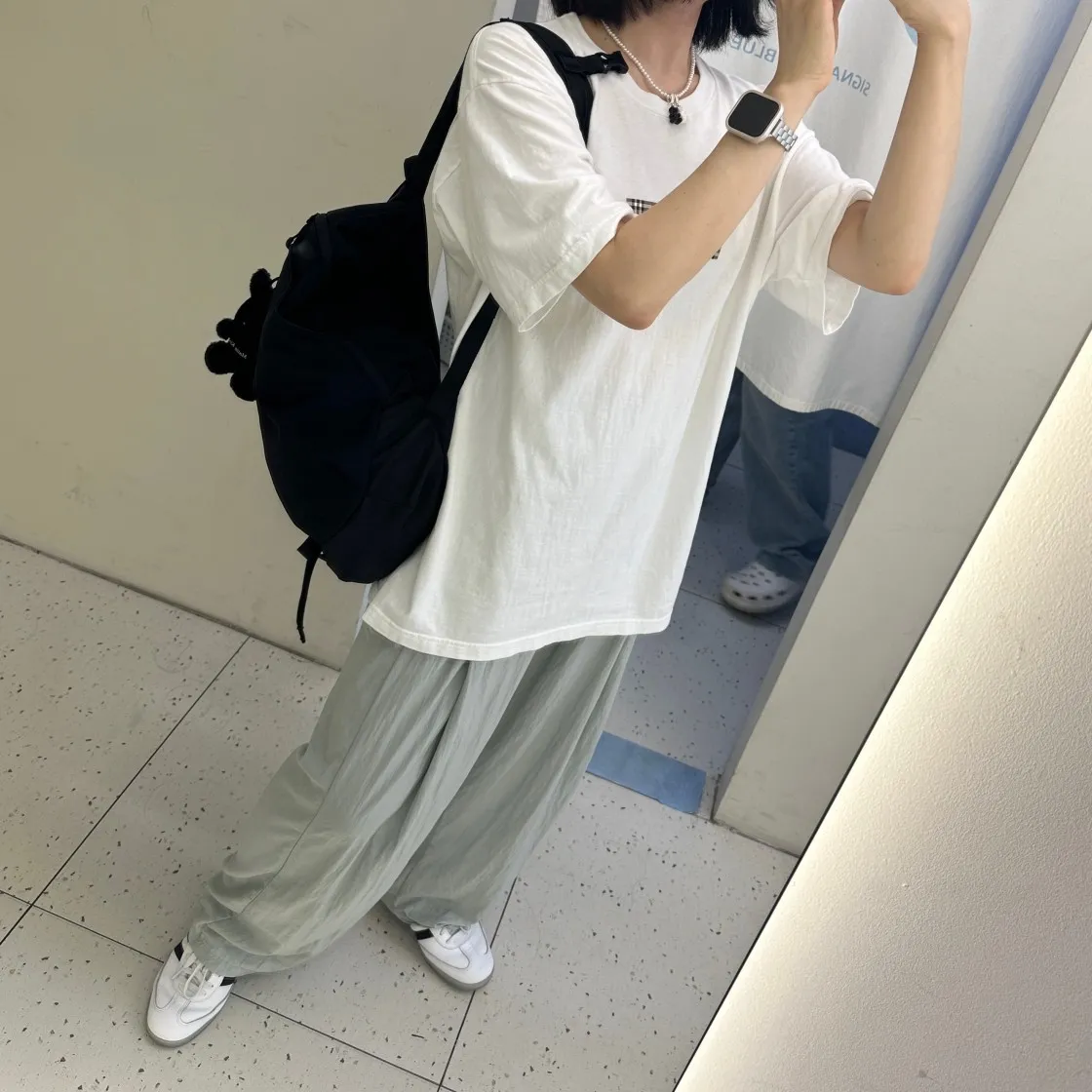 슈프림 x 버버리 박스로고 티셔츠 화이트 - 22SS thumbnail 8