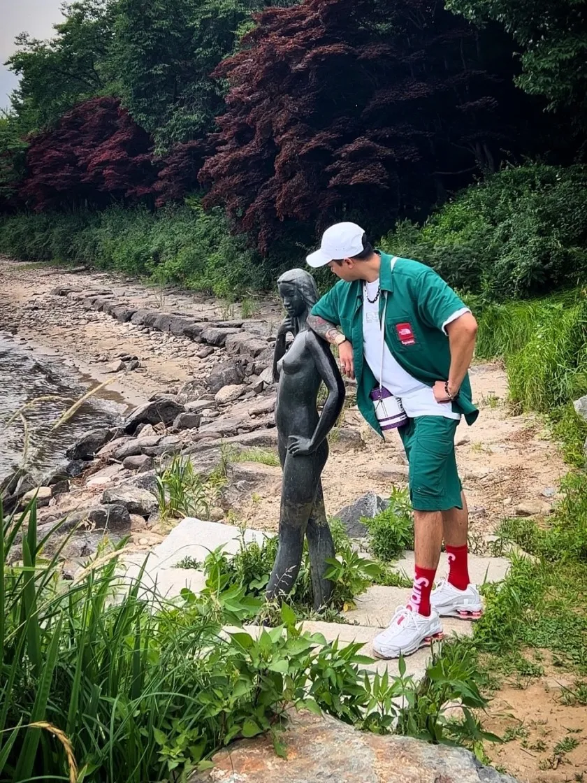 슈프림 시카고 박스로고 티셔츠 화이트 - 22FW thumbnail 7