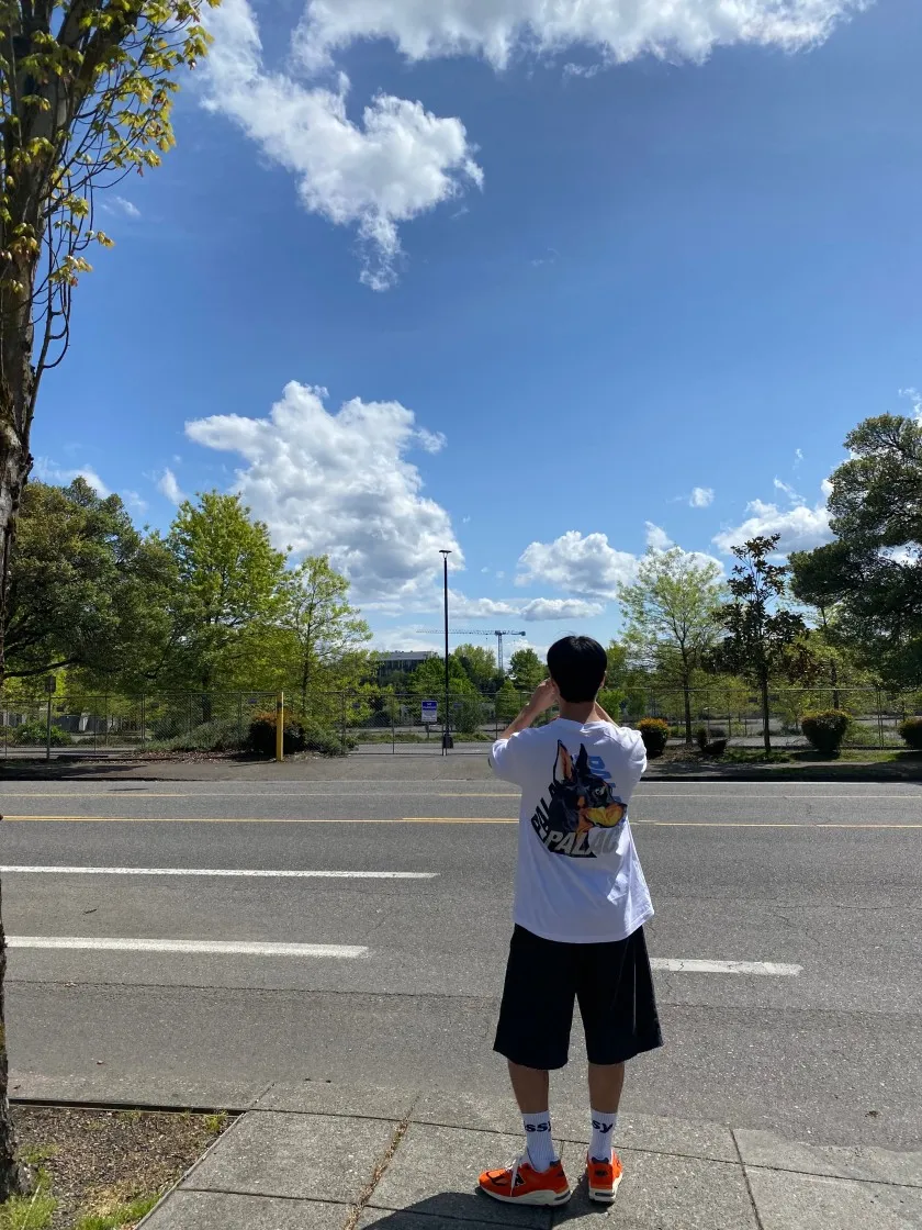 팔라스 P-3-K-9 티셔츠 화이트 - 22SS thumbnail 2