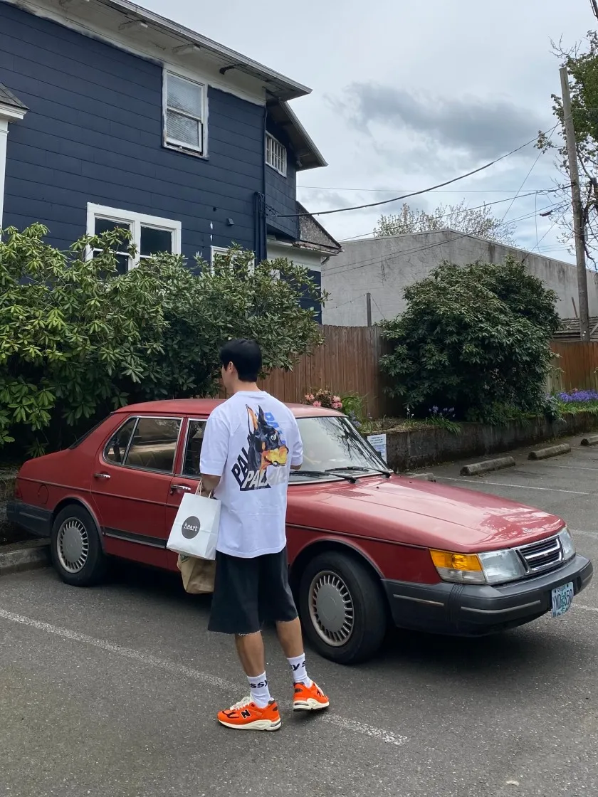 팔라스 P-3-K-9 티셔츠 화이트 - 22SS thumbnail 6