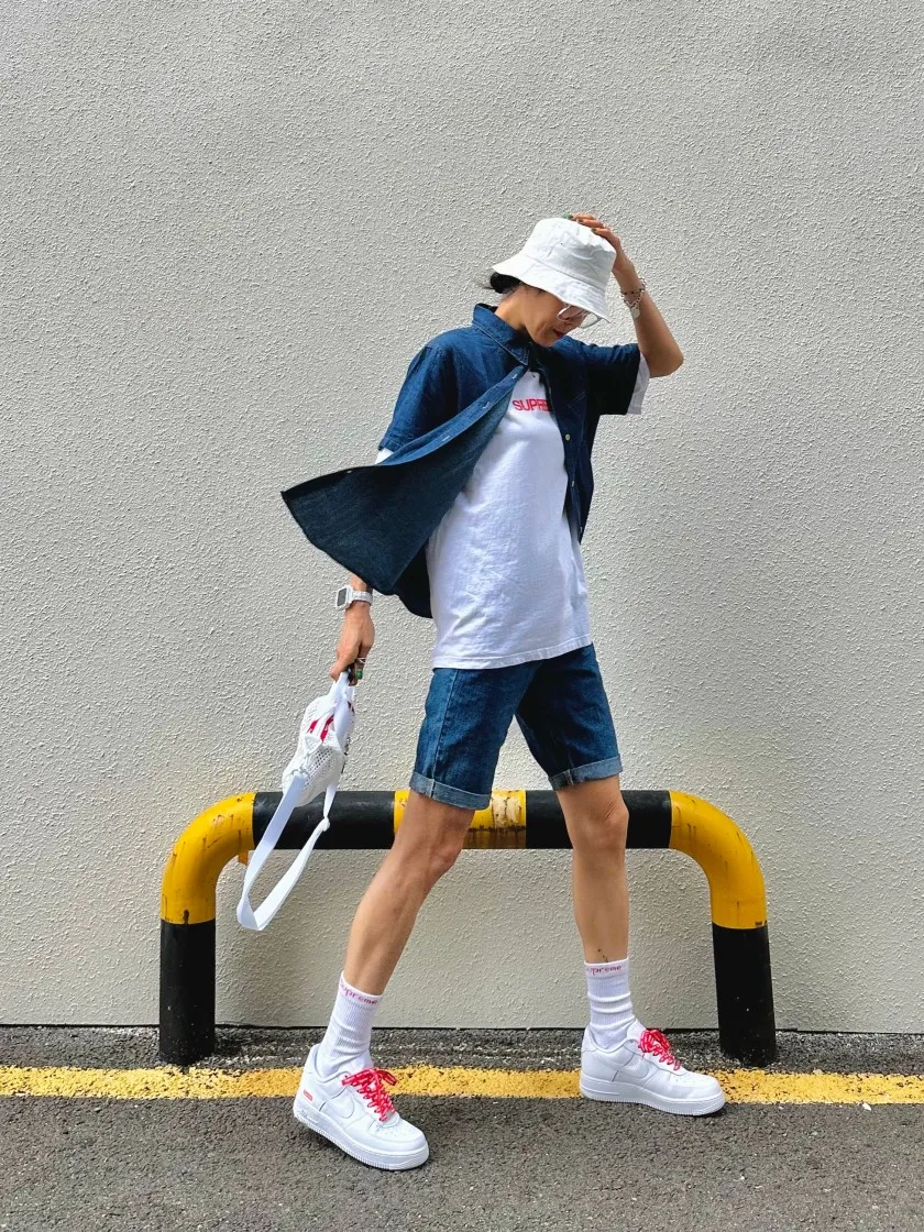 슈프림 모션 로고 티셔츠 화이트 - 20SS thumbnail 2