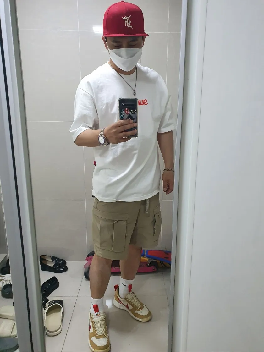 슈프림 모션 로고 티셔츠 화이트 - 20SS thumbnail 4