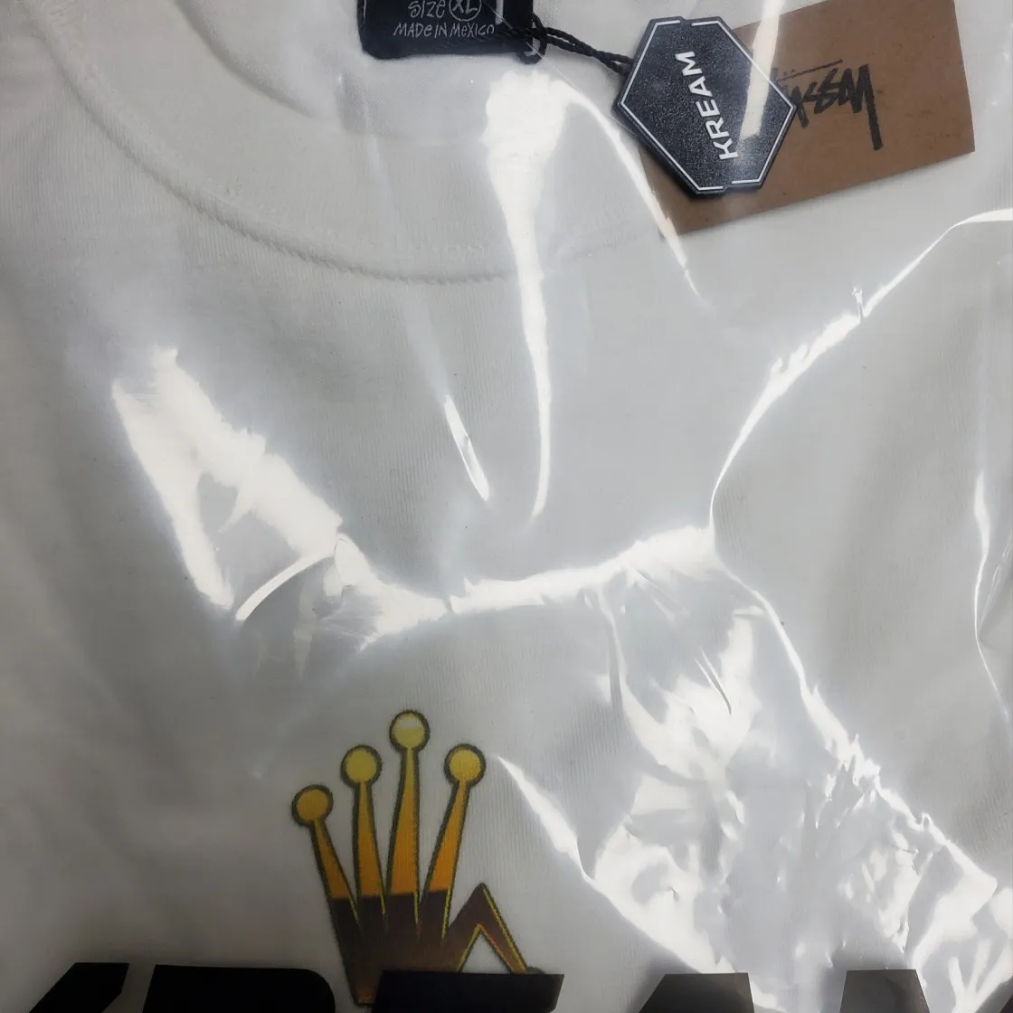 스투시 크라운 티셔츠 화이트 thumbnail 2