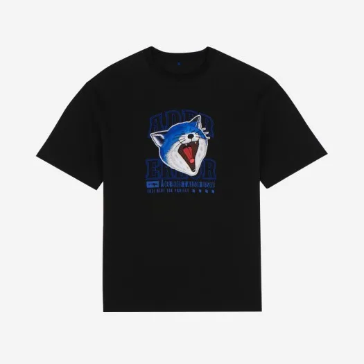메종 키츠네 x 아더에러 얀 폭스 티셔츠 블랙