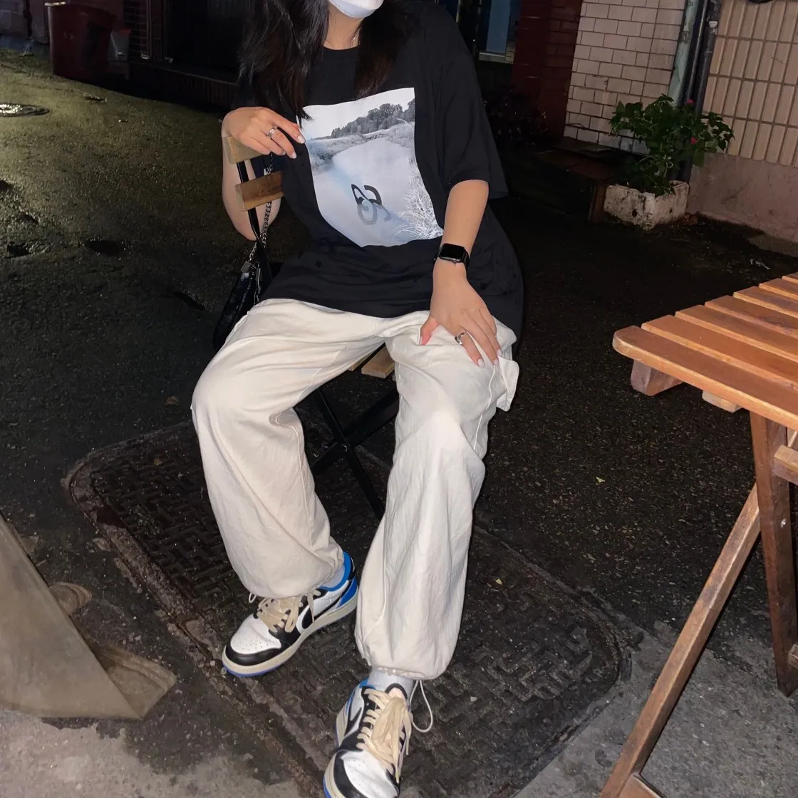 스투시 리플렉션 티셔츠 블랙 thumbnail 3