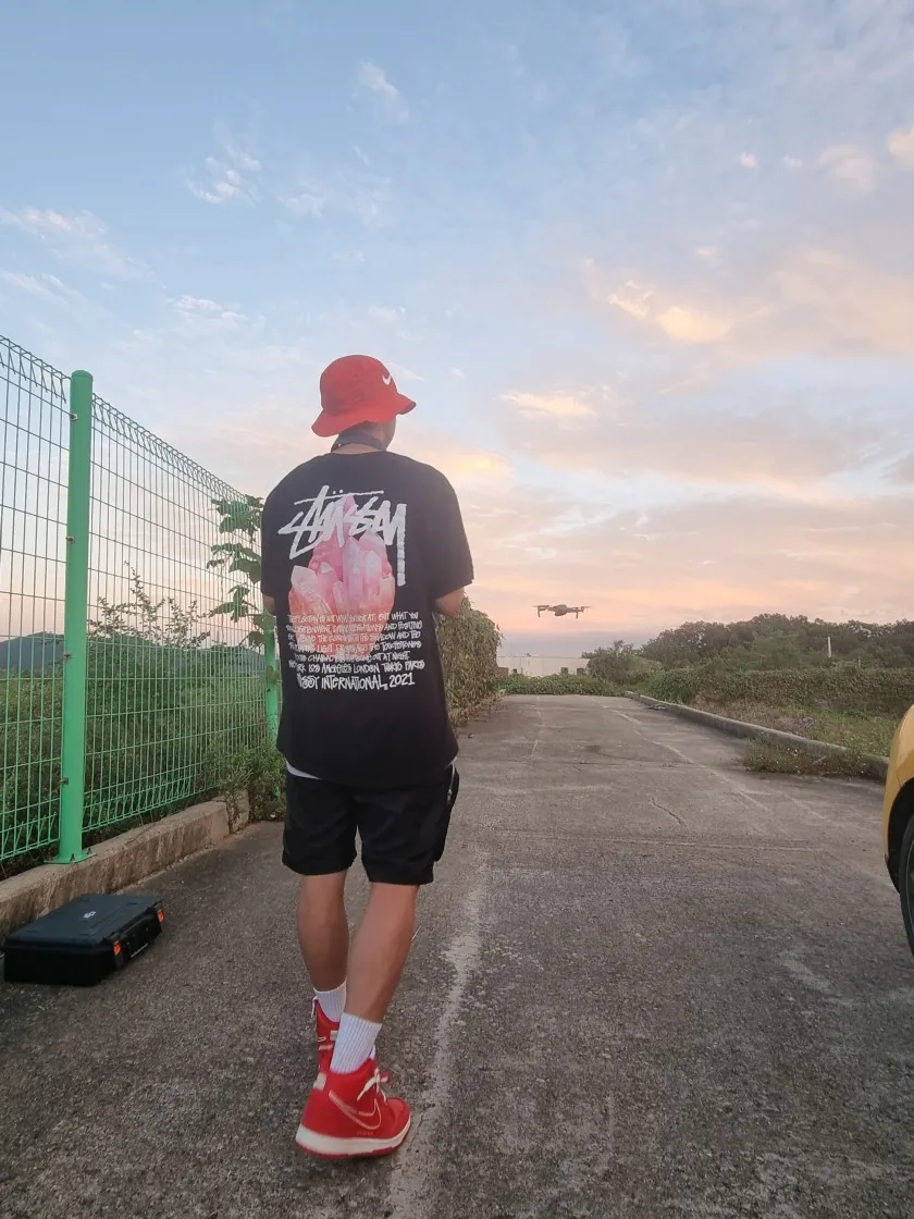 스투시 리플렉션 티셔츠 블랙 thumbnail 9