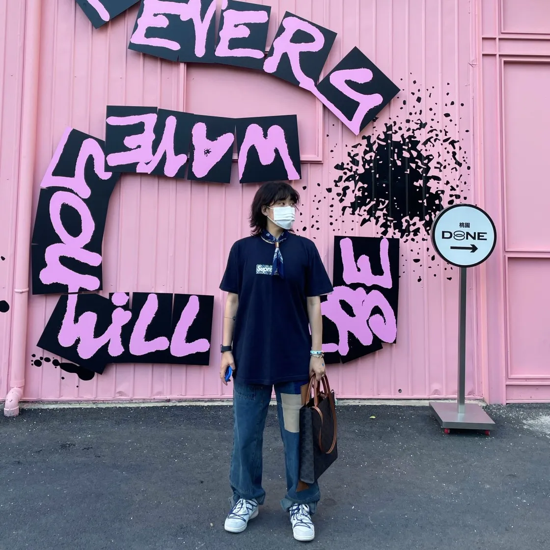 슈프림 반다나 박스로고 티셔츠 네이비 - 19FW thumbnail 3