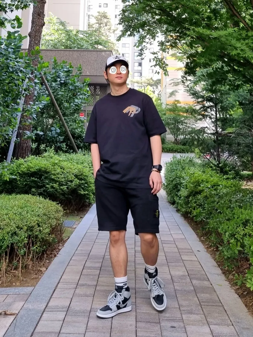 팔라스 벨리 오브 더 쉐도우즈 티셔츠 블랙 - 22SS thumbnail 4