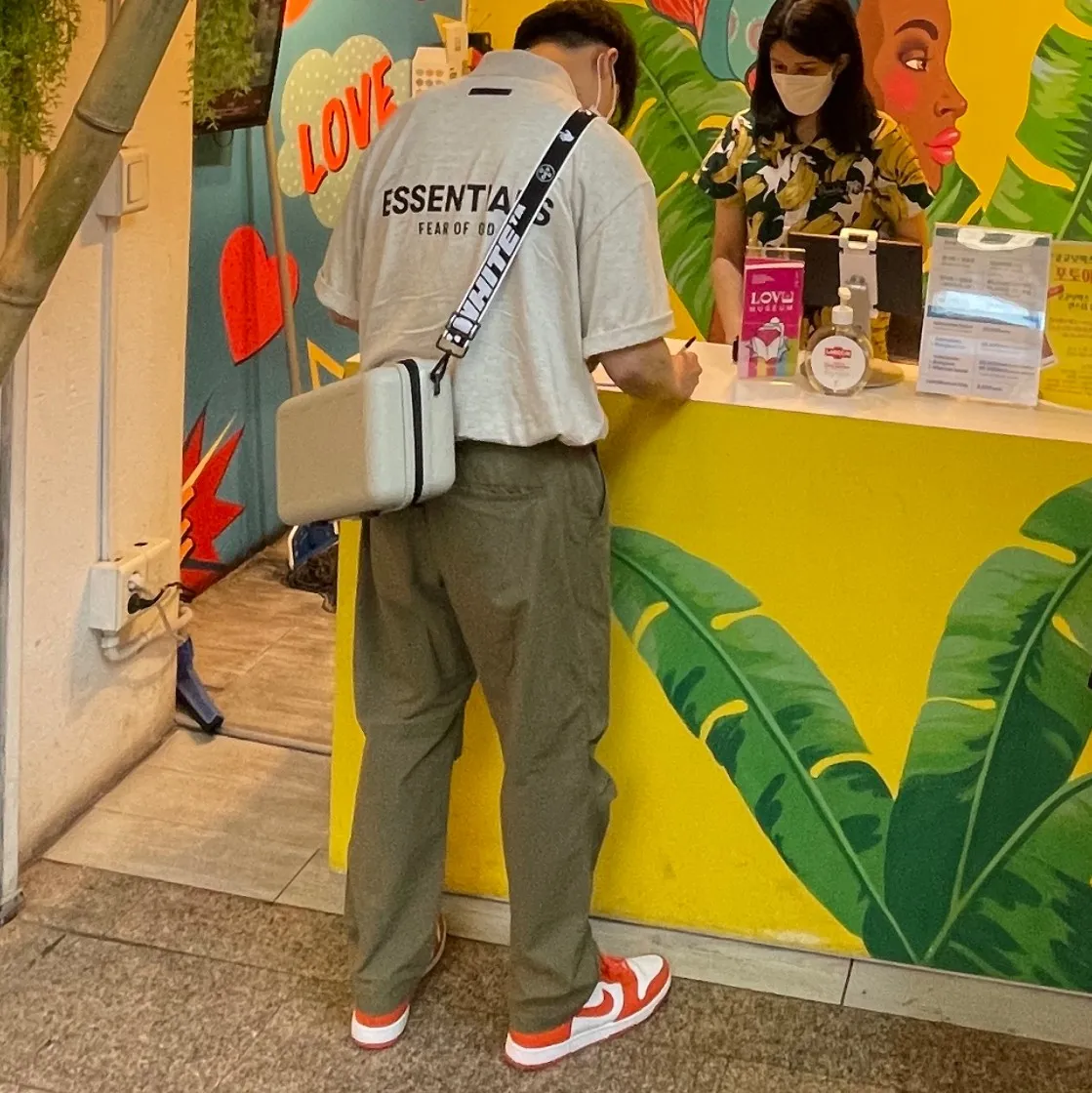 에센셜 숏슬리브 폴로 오트밀 - 21SS thumbnail 6