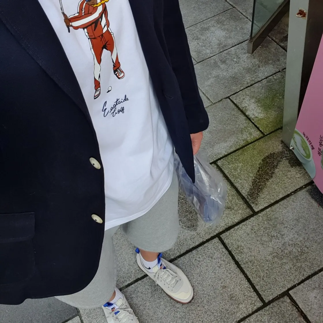 조던 x 이스트사이드 골프 숏슬리브 티셔츠 화이트 - 아시아 thumbnail 2