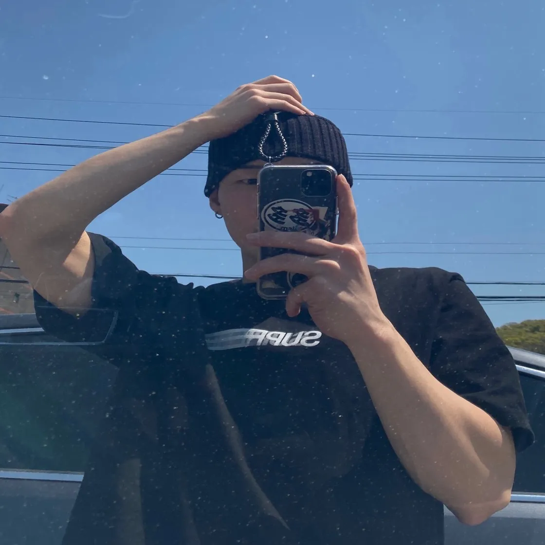 슈프림 모션 로고 티셔츠 블랙 - 20SS thumbnail 6