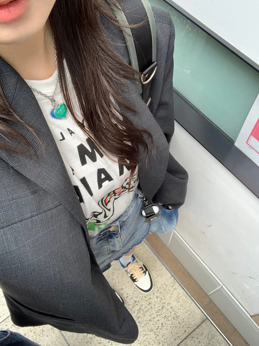 휴먼 메이드 화이트 타이거 그래픽 티셔츠 화이트 thumbnail 3